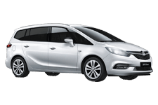 Van Hire Malton - Vauxhall Zafira 5 + 2 - Minibus hire Malton